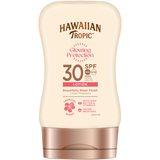 HAWAIIAN TROPIC GLOWING PROTECTION LOTION WATER RESISTENT SPF 30 CON BURRO DI KARITE E VITAMINA E MINI SIZE 100 ML