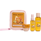 ROYAL BEAUTY BODY TRAVEL KIT POCHETTE CONTENENTE 3 PEZZI; 1 FRAGRANZA CORPO & CAPELLI 30 ML - 1 BAGNODOCCIA 90 ML - 1 CREMA CORPO 50 ML RB702094