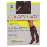 GOLDEN LADY GAMBALETTO 20 DEN VISONE TAGLIA UNICA   GOLDEN LADY GAMBALETTO 20 DEN VISONE TAGLIA UNICA