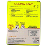 GOLDEN LADY GAMBALETTO 20 DEN VISONE TAGLIA UNICA   GOLDEN LADY GAMBALETTO 20 DEN VISONE TAGLIA UNICA