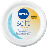NIVEA CREMA SOFT IDRATANTE FINFRFRESCANTE SPF15 VASO 100 ML  
