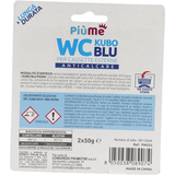 PIUME CUBO WC PER CASSETTE ESTERNE 2 PEZZI PER 50 GRAMMI