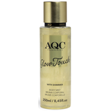 AQC FRAGRANCES BODY MIST GLOW TOUCH WHIT SHIMMER GOLD 250 ML 