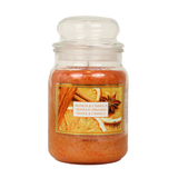 PETALI CANDELA PROFUMATA ZUCCHERIERA GRANDE ARANCIA CANNELLA 100 ORE