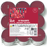 LUMELLE TEALIGHT PROFUMATE FRUTTI ROSSI 18 PEZZI