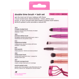 REAL TECHNIQUES DOUBE TIME BRUSH + LASH SET SET 3 PENNELLI DA VIAGGIO RETRAIBILI OGGI E SOPRACCIGLIA + PIEGACIGLIA