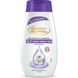 SPUMA DI SCIAMPAGNA GEL DOCCIA & SHAMPOO RILASSANTE GELSOMINO 250 ML