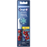 ORAL B RICAMBIO PRO KIDS 3+ SPIDERMAN 4 PEZZI per SPAZZOLINO ELETTRICO
