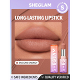 SHEGLAM ROSSETTO DYNAMATTE BOOM LONG LASTING MATTE LIPSTICK ENCORE ENERGY