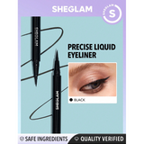 SHEGLAM EYELINER LIQUID PRO PRECISION BLACK WATERPROOF