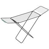 COLOMBO STENDIBIANCHERIA IN ACCIAIO OPALE NERO 18 METRI CON PORTA CALZE