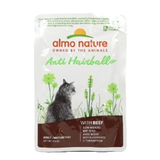 ALMO NATURE GATTO  ANTI HAIRBALL BUSTA CON MANZO 70 grammi 