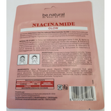 BE.NATURAL MASCHERA VISO IN TESSUTO NIACINAMIDE GLOW SUCCO DI FRAGOLE