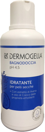 DERMOGELLA BAGNODOCCIA IDRATANTE PELLI SECCHE PH 4,5 500 ML