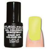 LAYLA SMALTO IN GEL COLOR REMOVIBLE LIGHT FLUO YELLOW 170