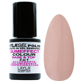LAYLA SMALTO IN GEL COLOUR REMOVIBLE GUMEFFECT 3in1 BASE & TOP 07 CANDY SHOP 