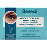 BENEXE' GOCCE OCULARI MONODOSE IDRATANTI E LUBIRIFCANTI 10 FLACONCINI DA 0,5 ML