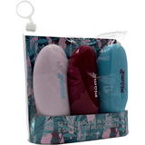 PIUME COLLEZIONE 2026 SET 3 BOTTIGLIETTE DA VIAGGIO IN SILICONE