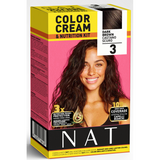 NAT COLOR CREAM FORMULA VEGETALE KIT COLORE CASTANO SCURO 3