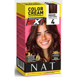 NAT COLOR CREAM FORMULA VEGETALE KIT 2x1 COLORE CASTANO 4