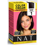 NAT COLOR CREAM FORMULA VEGETALE KIT COLORE NERO 1