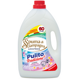 SPUMA DI SCIAMPAGNA DETERSIVO LIQUIDO BUCATO LAVATRICE IGIENIZZANTE GIORDINO FIORITO 60 LAVAGGI 3000 ML   