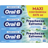 ORAL B DENTIFRICIO COMPLETE FRESCHEZZA ESTREMA 3 PEZZI DA 75 ML