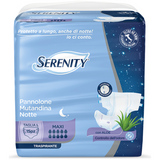 SERENITY PANNOLONE MUTANDINA NOTTE TAGLIA L MAXI 15 PEZZI DISPOSITIVO MEDICO CE DI CLASSE 1