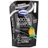MIL MIL DOCCIASHAMPOO e BAGNOSCHIUMA FRAGRANZA YUZU BUSTA RICARICA 2 LT