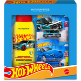 NATURAVERDE KIDS COFANETTO HOT WHEELS: SET 2 MACCHININE + DOCCIASHAMPOO 250 ML 