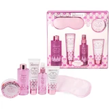 IDC INSTITUTE COFANETTO ROSE' SET BATH JASMINE & ROSE 6 PEZZI; BATH SALTS 60 grammi + SHOWER GEL 100 ML + BODY SCRUB 60 ML + PILLOW MIST 70 ML +  BODY LOTION 60 ML + DEEP SLEEP