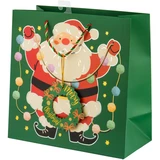 TRI COASTAL NATALE SACCHETTO REGALO MEDIO SANTA CLAUS 