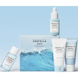 MADAGASCAR CENTELLA COFANETTO HYALU CICA MINI SIZE TRAVEL; BRIGHTENING TONER 30 ML + MOISTURE CREAM 30 ML + SLEEPING PACK 30 ML + BLUE SERUM 30 ML