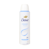 DOVE DEODORANTE SPRAY 48H CLASSIC FRESH 150 ML