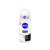 NIVEA DEODORANTE ROLL ON INVISIBLE 72H BLACK&WHITE 50 ML
