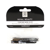 ROYAL BEAUTY FORCINE NERE 25 PEZZI