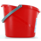 PIUME SECCHIO OVALE COMPLETO CON STRIZZATORE 12 LT