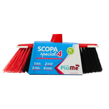 PIUME SCOPA BASSA SPECIAL 4 MULTIFIBRA PER INTERNI