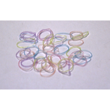 DEFILE' ACCESSORI PER CAPELLI ELASTICO CONFEZIONE 36 PEZZI TRASPARENTE COLORATO