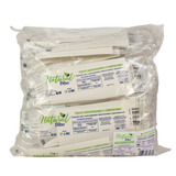 BIBO NATURAL 50 BIS FORCHETTA - COLTELLO - TOVAGLIOLO 29x29 BIODEGRADABILI E COMPOSTABILI