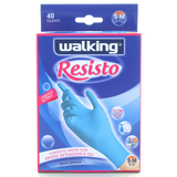 WALKING GUANTO IN NITRILE RESISTO USA E GETTA 40 PZ.SMALL/MEDIUM