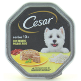 CESAR SENIOR 10+ CON POLLO e RISO IN GELATINA VASCHETTA 150 GRAMMI
