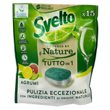 SVELTO TABS 15 LAVAGGI NATURE TUTTO IN 1 AGRUMI 