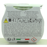 PETALI CANDELA PROFUMA AMBIENTE 30H FRAGRANZA MUSCHIO BIANCO 120 GRAMMI  VASETTO IN VETRO 
