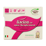 NATURA AMICA LISCIVA CON SAPONE DI MARSIGLIA NATURALE MULTIUSO SGRASSANTE DETERGENTE IGIENIZZANTE 100% BIODEGRADABILE ECODETERSIVO 400 GRAMMI