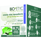BIOETYC ORGANIC SKINCARE CREMA VISO ANTI ETA' RASSODANTE ESTRATTO GINKO BILOBA TUTTI I TITPI DI PELLE 50 ML
