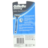 GILLETTE MACH3 RASOIO USA&GETTA 3 PZ.  GILLETTE MACH3 RASOIO USA&GETTA 3 PZ.