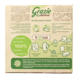 GRAZIE NATURAL TOVAGLIOLI 33x33 2 VELI 50 PEZZI  (INCARTO ESTERNO IN CARTA) 