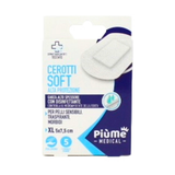 PIUME CEROTTI IN TNT BIANCO 5 PZ CM 7,5x5