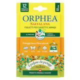 ORPHEA SALVALANA 12 FOGLIETTI PER CASSETTI E ARMADI AL PROFUMO DI SANDALO E BERGANOTTO